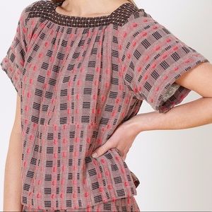 Ace & Jig Vista Top in Twine/Saki